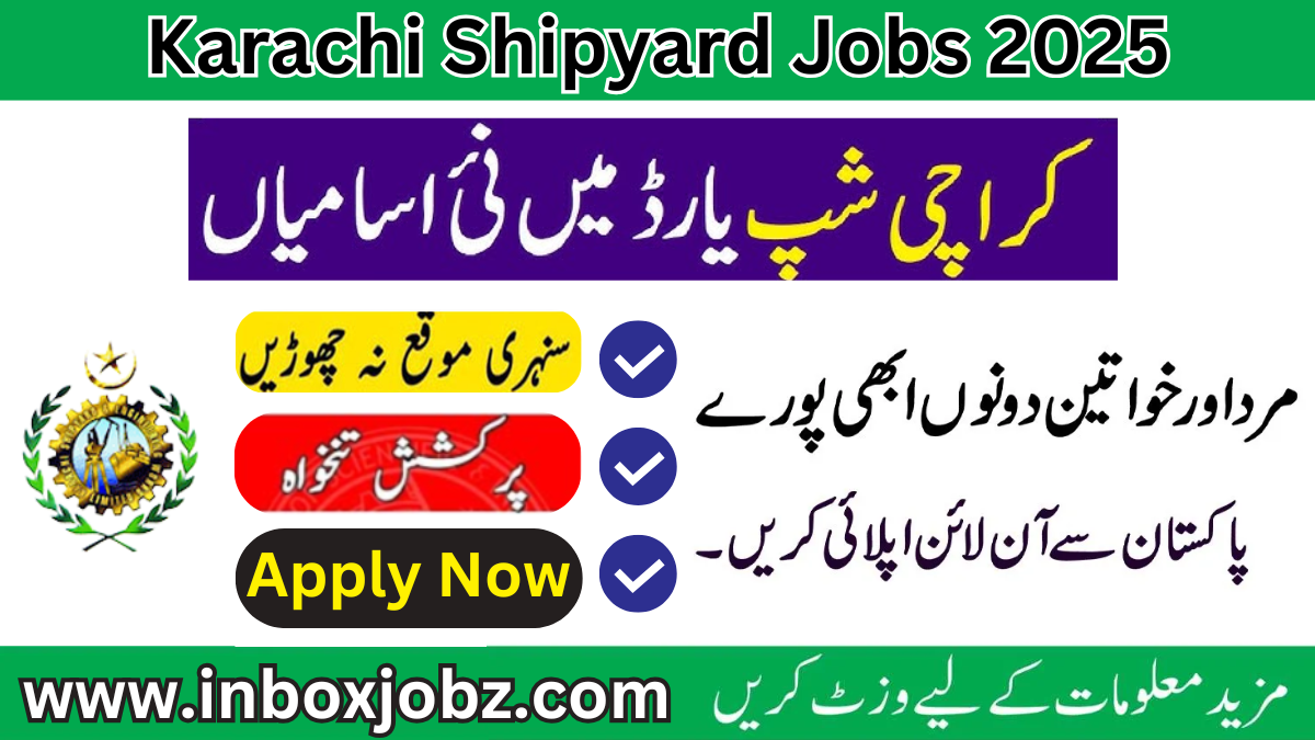 Karachi Shipyard Jobs 2025 KSEW