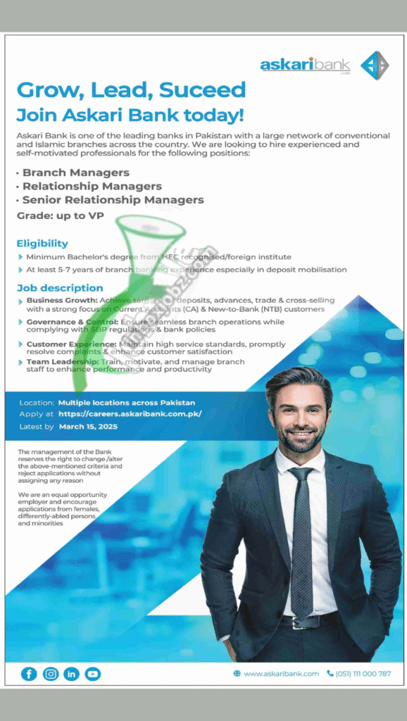 Branch Manager Jobs 2025